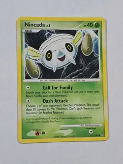 Pokemon Card Nincada LV. 8 - 2009 Platinum—Supreme Victors 117/147 Common - Image 1