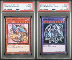 PSA 10 Dark Magician Girl YuGiOh Hi-Chew Collaboration Ultra Rare YuGiOh Card - Image 1