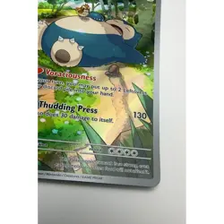 Snorlax 051 Promo Illustration Rare - Scarlet & Violet Pokemon Card - Image 5