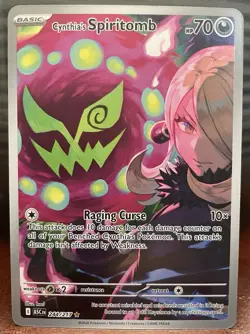2025-26’ Pokemon TCG: Ascended Heroes & Mega Evolution SPIRITOMB Rare 2-Card Lot - Image 3