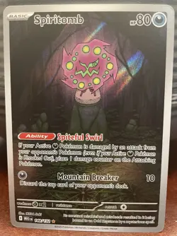 2025-26’ Pokemon TCG: Ascended Heroes & Mega Evolution SPIRITOMB Rare 2-Card Lot - Image 4