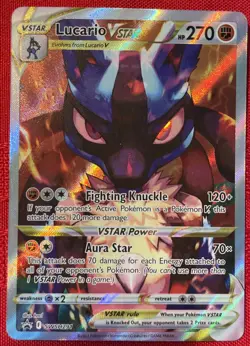 Lucario VSTAR SWSH291 SWSH: Sword & Shield Promo Cards Holo - Image 1