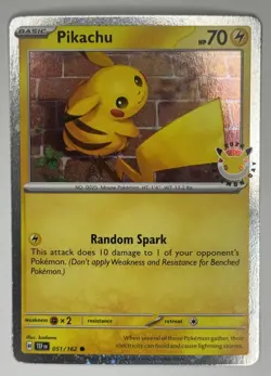 Miscellaneous Cards & Products #051/162 Pikachu (Pokemon Day 2026) - Image 1
