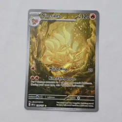 Ninetales 199/197 Obsidian Flames NM Pokemon Card – Illustration Rare - Image 1