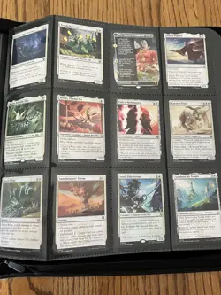 Magic the Gathering Binder Full Sequential Sets Of Avatar And Spider Man - Image 2