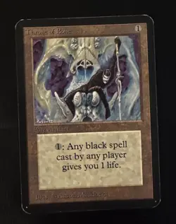 Throne of Bone—ALPHA (1993) Magic The Gathering (ID 93) - Image 1