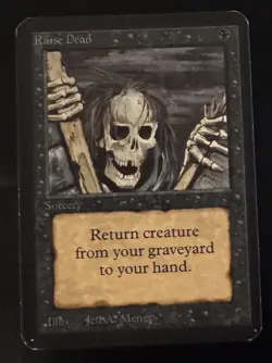 Raise Dead—ALPHA (1993) Magic The Gathering (ID 79) - Image 1