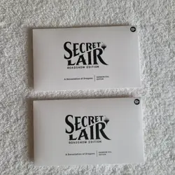 2025 SDCC EXCLUSIVE MTG: SECRET LAIR ROADSHOW RAINBOW FOIL EDITION SET OF 2 TGC - Image 1