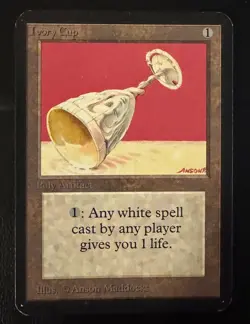 Ivory Cup—ALPHA (1993) Magic The Gathering (ID 62) - Image 1