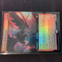 Terror of the Peaks (Extended Art) Outlaws of Thunder Junction Foil - Image 1