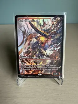 Magic the Gathering Twinflame Tyrant (Showcase) Foundations Foil - Image 3