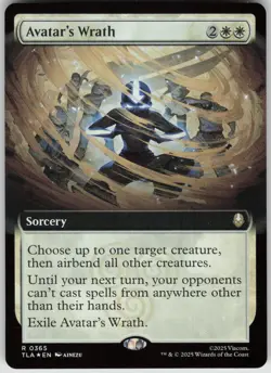 MTG Avatar's Wrath Foil NM Avatar: The Last Airbender Magic 12 - Image 1