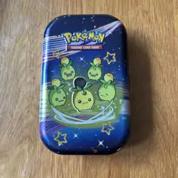 Pokemon Paldean Fates Mini Tin Smoliv -Empty Tin Only! - Image 1