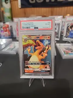Pokemon Charizard GX 9/68 Hidden Fates Ultra Rare Holo PSA 6 2019 English - Image 1