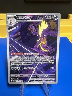 Toxtricity 103/094, Phantasmal Flames, Pokemon, NM - Image 1