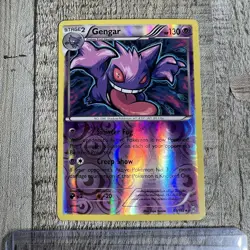Gengar 60/162 Reverse Holo XY Breaktrhough Pokemon TCG (MP) - Image 2