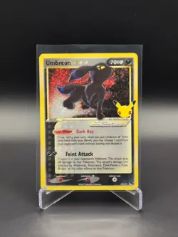 Pokemon Umbreon Gold Star Celebrations: Classic Collection 17/17 - Image 1