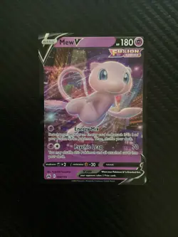 Mew V 060/159 - SWSH: Crown Zenith Ultra Rare - Pokemon TCG (NM) - Image 1