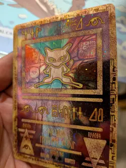 Ancient Mew 1 Miscellaneous Cards & Products Holo DAMAGED UNGRADED - Image 3
