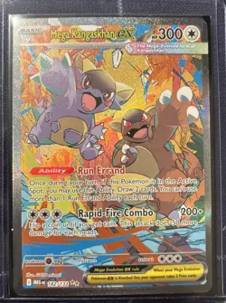 Pokemon TCG Mega Kangaskhan EX 182/132 Sir Secret Rare Card English Edition - Image 1