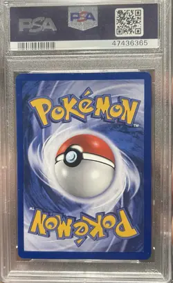 PSA 9 1999-2000 Red Logo Fossil Pokemon TCG Psyduck Non-Holo Pokemon Card - Image 2