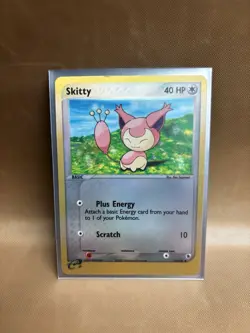 Pokemon Skitty 70/109 Ruby & Sapphire Reverse Holo Card 2003 - Image 3