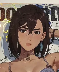 Momo Ayase Dandadan Anime Sexy Waifu Comic Card - Image 1