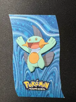Marshtomp Pokemon Advanced Challenge Topps Die Cut Evolution Card 5 of 18 TCG - Image 1