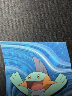 Marshtomp Pokemon Advanced Challenge Topps Die Cut Evolution Card 5 of 18 TCG - Image 2