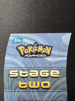 Marshtomp Pokemon Advanced Challenge Topps Die Cut Evolution Card 5 of 18 TCG - Image 5