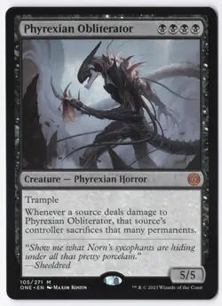 Phyrexian Obliterator M Phyrexia: All Will Be One 105 NM - Image 1