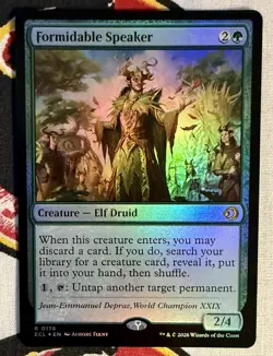 Formidable Speaker Lorwyn Eclipsed Foil - Image 1