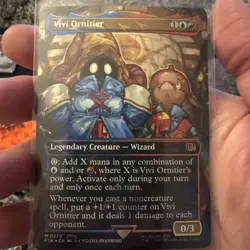Vivi Ornitier - Chocobo Track Foil Extended Art FIN NM MTG - Image 1