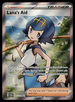 Pokemon Cards Lana's Aid 207/167 Twilight Masquerade Ultra Rare NM - Image 1