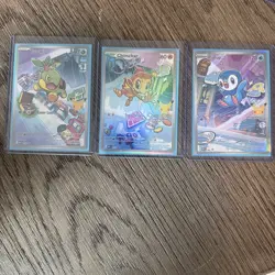 Pokemon 2026 First Partner Illustration Collection Series 1 Promos Set 40-42 - Image 1