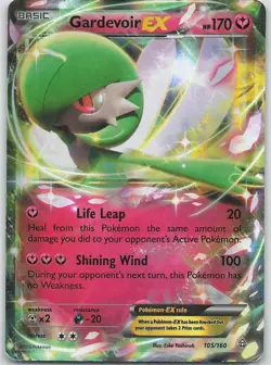 Pokemon TCG XY Primal Clash 105/160 Gardevoir EX - Image 1