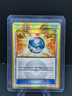 Pokemon Dive Ball 161/160 Secret Rare XY Primal Clash 161/160 - Image 1