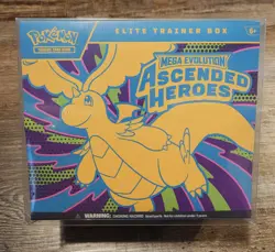 Pokemon Ascended Heroes ETB Elite Trainer Box Sealed With Plastic Protector - Image 1