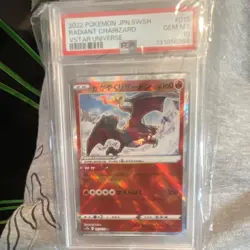 Radiant Charizard Pokemon S12a Vstar Universe 015/172 Japanese Holo PSA 10 160 … - Image 1