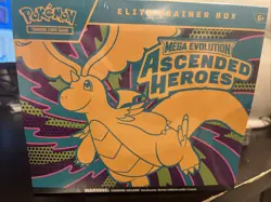 Sealed Pokemon TCG Mega Evolution Ascended Heroes Elite Trainer Box (x2) Lot - Image 2