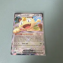 Meowth Ex - Pokemon TCG 062/088 Perfect Order Set - Double Rare NM Condition - Image 1