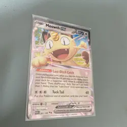 Meowth Ex - Pokemon TCG 062/088 Perfect Order Set - Double Rare NM Condition - Image 3