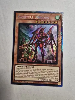 Yugioh! 1x Kashtira Unicorn RA05-EN025 Collector's Rare 1st Ed NM - Image 1