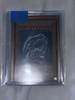 Blue-Eyes White Dragon SDK-001 1st Edition Holo Yu-Gi-Oh Vintage LP Clean Copy - Image 4