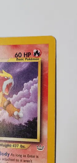 Entei Pokemon Card 17/64 WOTC Neo Revelations Vintage Non-holo - Image 3