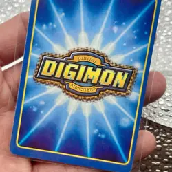 Myotismon Bo-38 Vintage Digimon Prism Sticker Card 1st Edition 1999 Holo Rare - Image 4