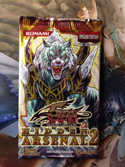 Yugioh "Hidden Arsenal 2" 5-Card 1st Edition Sealed Booster Pack X1 - Image 1