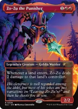 MTG English Zo-Zu the Punisher NM Normal Secret Lair Countdown Kit - Image 1