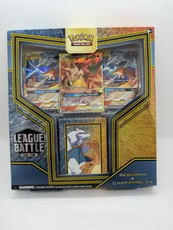 Nintendo Pokemon TCG League Battle Deck With Reshiram & Charizard Tag Team Cards 820650807855 - Image 1
