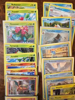 Pokemon Go Tcg partial set 58 cards Charizard Blastoise Pikachu Mewtwo Venusaur - Image 2